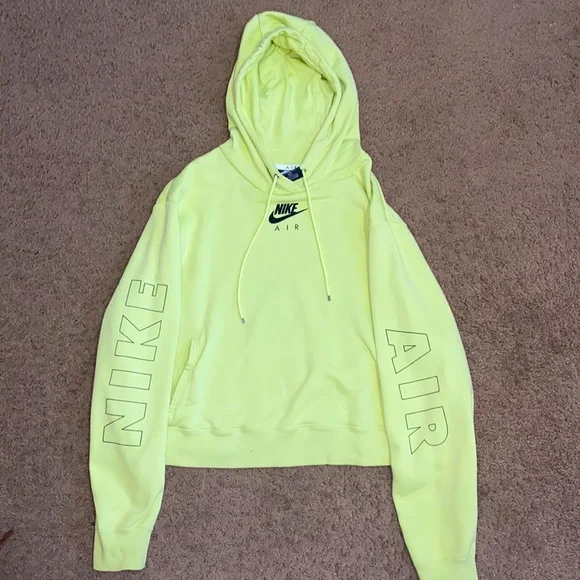 Nike Tops Nike Air Hoodie Neon Green Poshmark